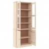 Witryna ALTA, 77x35x186,5 cm, lite drewno sosnowe