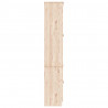 Witryna ALTA, 77x35x186,5 cm, lite drewno sosnowe