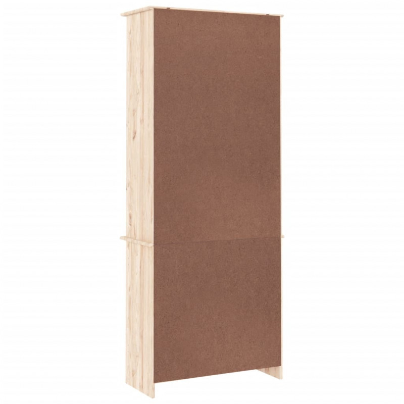 Witryna ALTA, 77x35x186,5 cm, lite drewno sosnowe