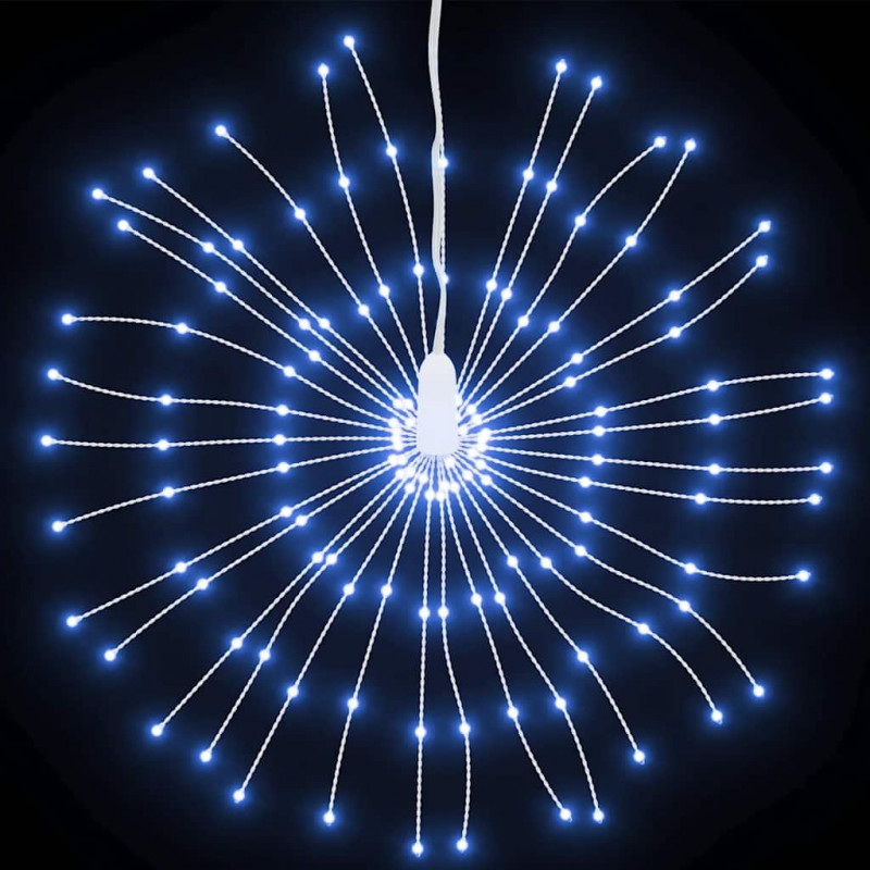 Ozdoba świąteczna ze 140 lampkami LED, zimna biel, 17 cm