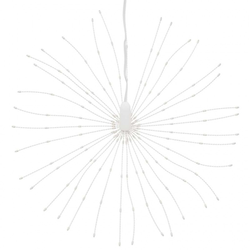 Ozdoba świąteczna ze 140 lampkami LED, zimna biel, 17 cm