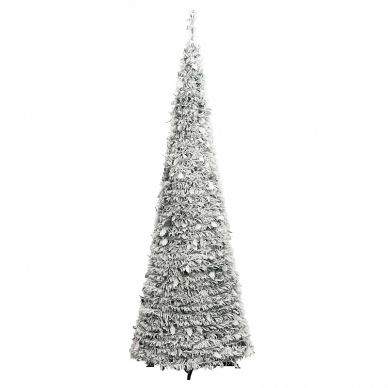 Sztuczna choinka typu pop-up, ośnieżona, 50 LED, 120 cm