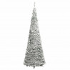 Sztuczna choinka typu pop-up, ośnieżona, 50 LED, 120 cm