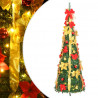 Sztuczna choinka typu pop-up, 100 LED, zielona, 150 cm