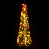 Sztuczna choinka typu pop-up, 100 LED, zielona, 150 cm