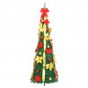 Sztuczna choinka typu pop-up, 100 LED, zielona, 150 cm