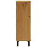 Szafka na buty FLAM, 59,5x35x107 cm, lite drewno sosnowe