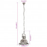 Lampa wisząca, 29x29x153 cm, aluminium