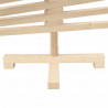 Drewniana choinka do udekorowania, 120 cm, lite drewno sosnowe