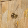 Komoda, 70x35x70 cm, lite drewno mango