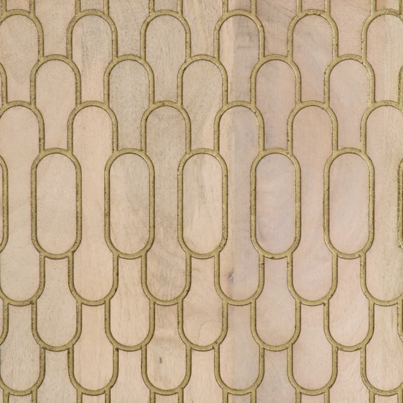 Szafka pod umywalkę, 62x33x58 cm, lite drewno mango