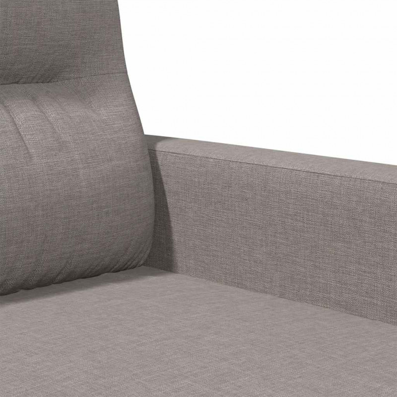 Fotel, taupe, 60 cm, obity tkaniną