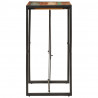 Stolik barowy, 60x55x110, lite drewno z odzysku