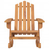 Fotel bujany Adirondack, lite drewno akacjowe