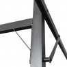 Pergola ze zwijanym dachem, taupe, 295x292x230 cm