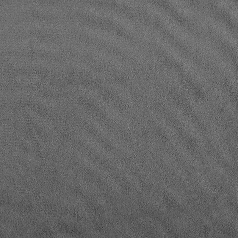 Fotel, ciemnoszary, 60 cm, obity aksamitem