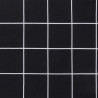 Poduszki rozrzucone Kratka 4 pcs Czarna kratka 40 x 40 cm