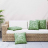 Poduszki rozrzucone Liść 4 pcs Wzór liścia 40 x 40 cm