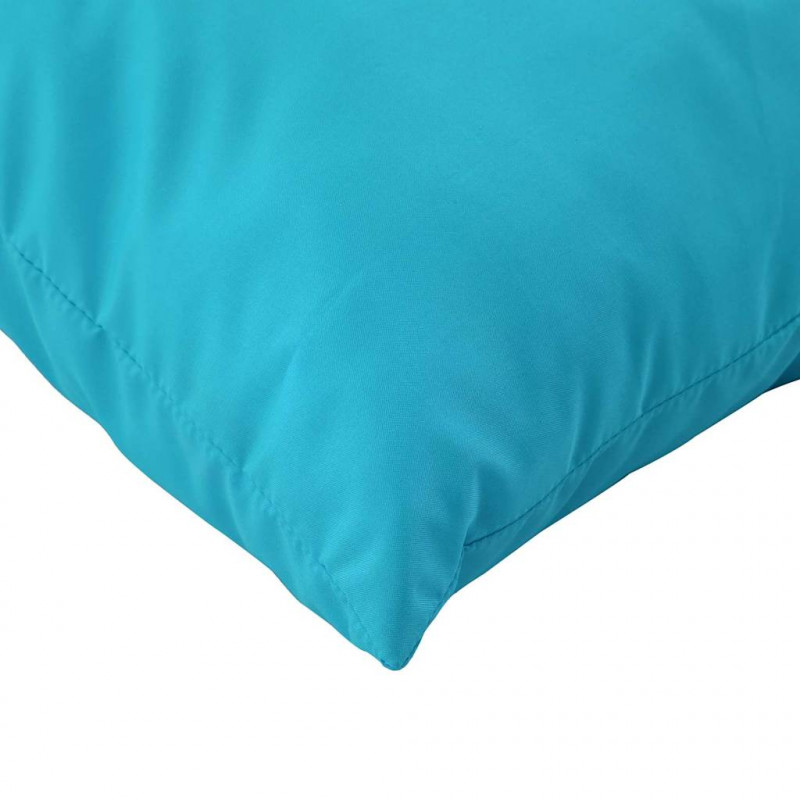 Poduszki rozrzucone Gładki 4 pcs Turkusowy 40 x 40 cm