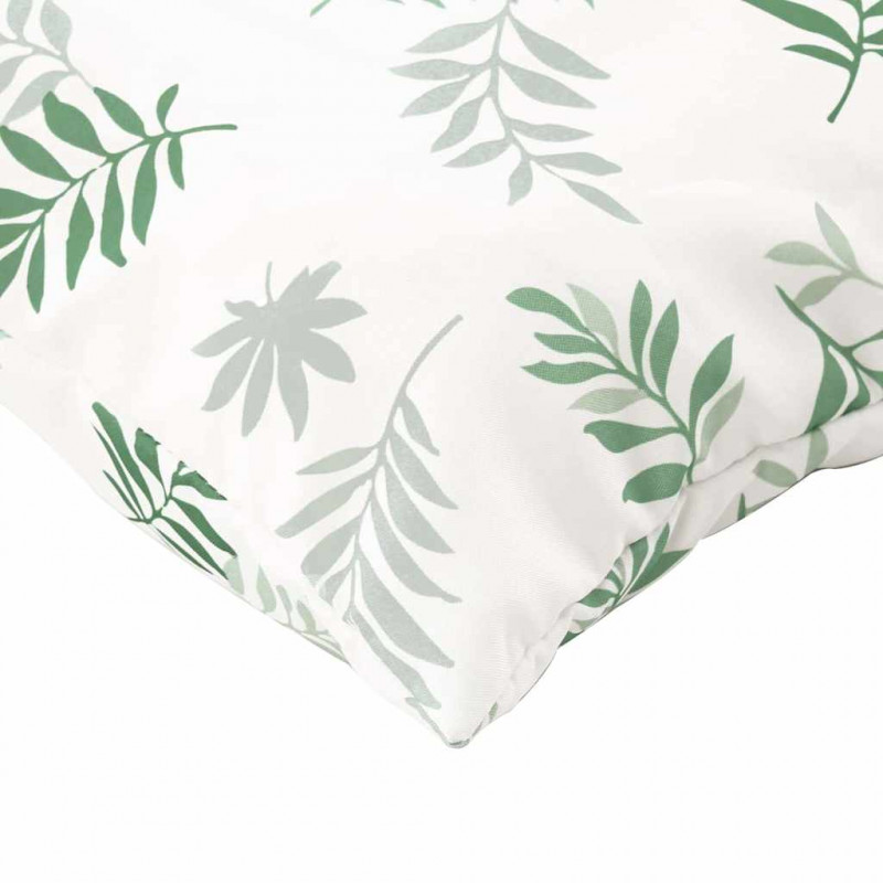 Poduszki rozrzucone Liść 4 pcs Wzór liścia 50 x 50 cm