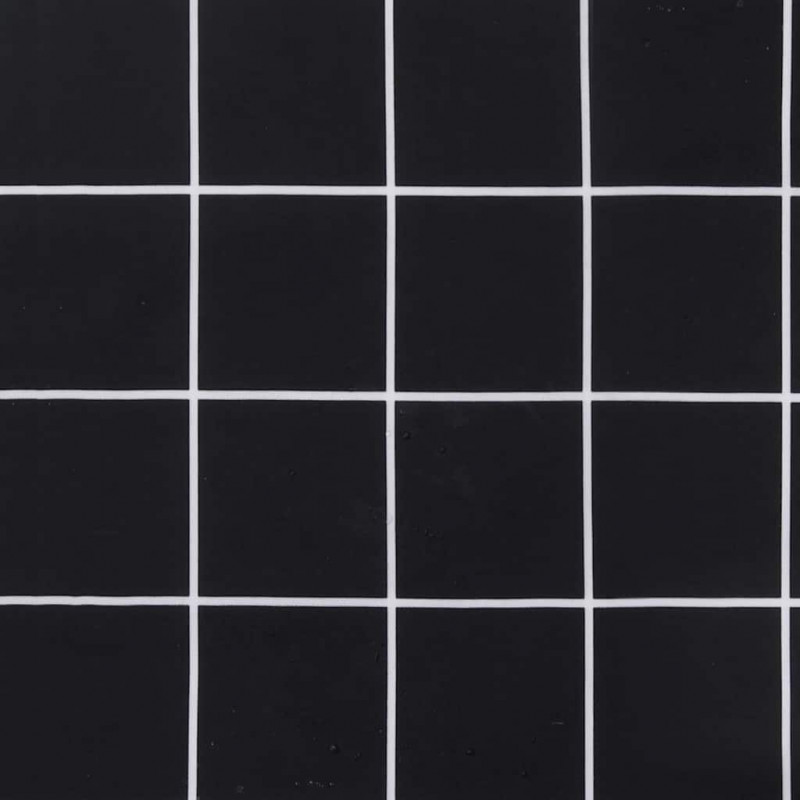 Poduszki rozrzucone Kratka 4 pcs Czarna kratka 60 x 60 cm