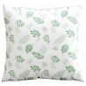 Poduszki rozrzucone Liść 4 pcs Wzór liścia 60 x 60 cm