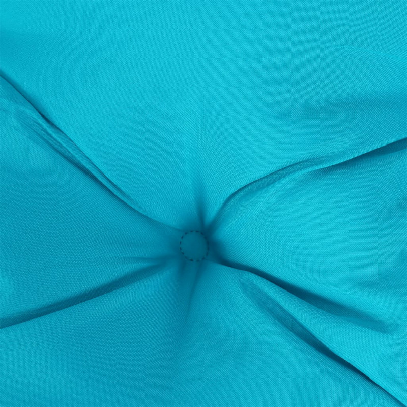 Poduszki na palety, 2 szt., turkusowe, tkanina