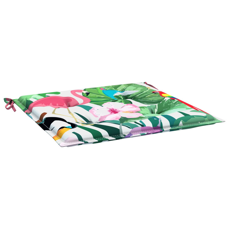 Poduszki na krzesła 6 pcs Wielokolorowe 50 x 50 x 4 cm