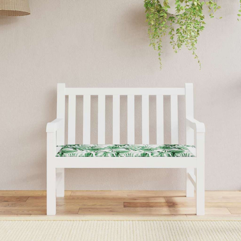 Podkład na krzesło Wzór liścia 100 x 50 x 3 cm Materiał Oxford