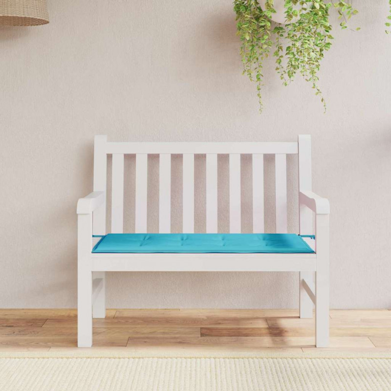 Podkład na krzesło Turkusowy 100 x 50 x 3 cm Materiał Oxford