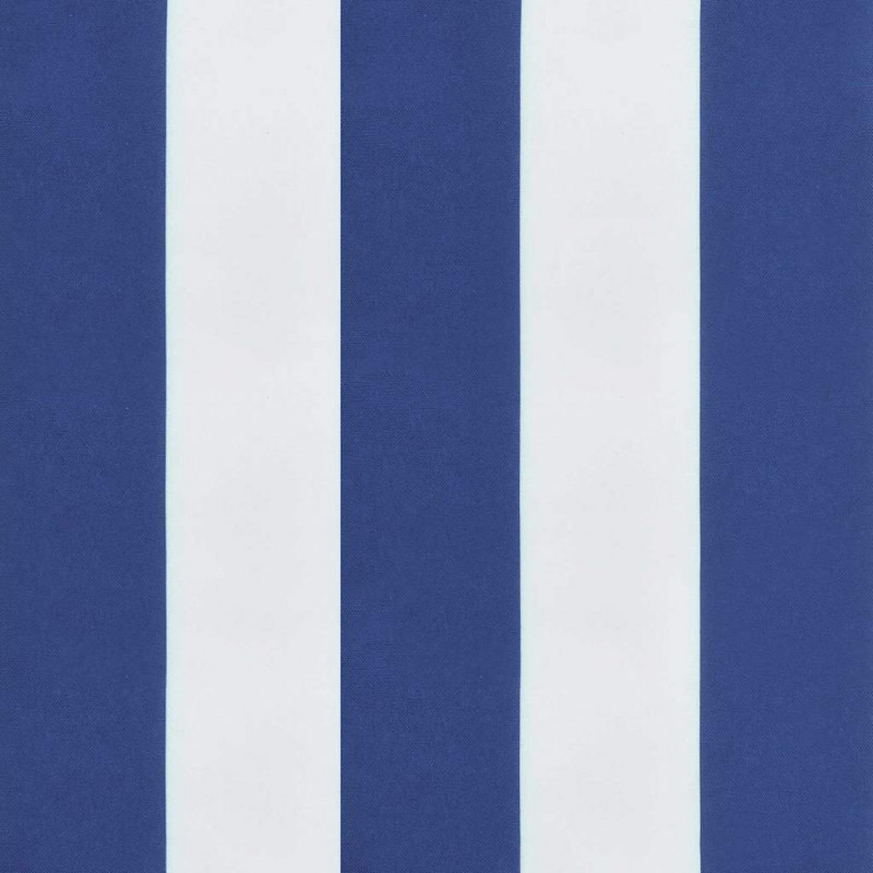 Poduszka na ławkę Czarna kratka 150 x 50 x 3 cm Materiał Oxford
