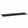Poduszka na ławkę Czarna kratka 150 x 50 x 3 cm Materiał Oxford