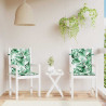 Poduszki na plecy Liść 2 pcs Wzór liścia 100 x 50 x 3 cm