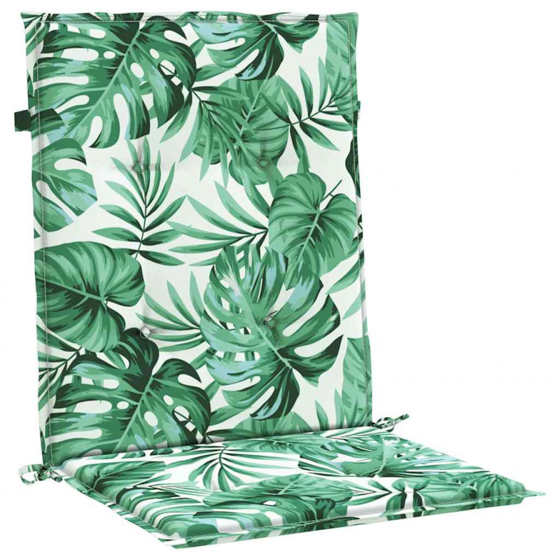 Poduszki na plecy Liść 2 pcs Wzór liścia 100 x 50 x 3 cm