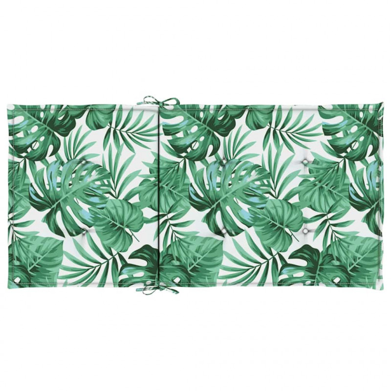 Poduszki na plecy Liść 2 pcs Wzór liścia 100 x 50 x 3 cm
