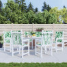 Poduszki na plecy Liść 6 pcs Wzór liścia 100 x 50 x 3 cm