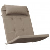 Poduszki na krzesła Adirondack, 2 szt., taupe, tkanina Oxford