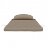 Poduszki na krzesła Adirondack, 2 szt., taupe, tkanina Oxford