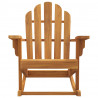 Bujany fotel ogrodowy Adirondack, 79x100x103 cm, drewno tekowe