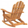 Bujany fotel ogrodowy Adirondack, 79x100x103 cm, drewno tekowe