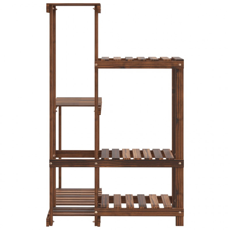 Kwietnik, 62,5x61,5x101,5 cm, lite drewno jodłowe