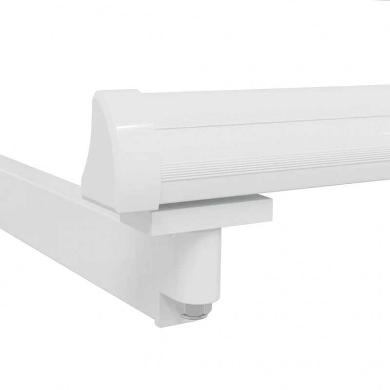 Markiza chowana Biały 500 × 300 cm Aluminium
