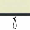 Roleta z zasłonami Kremowy 180 x 250 cm Materiał i Aluminium
