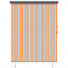 Roleta Żółty i Niebieski 200 x 250 cm Materiał i Aluminium
