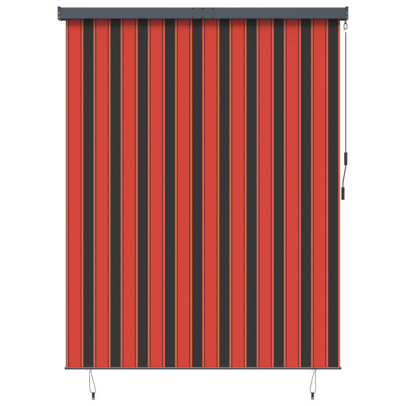 Roleta Pomarańczowy i brązowy 200 x 250 cm Materiał i Aluminium