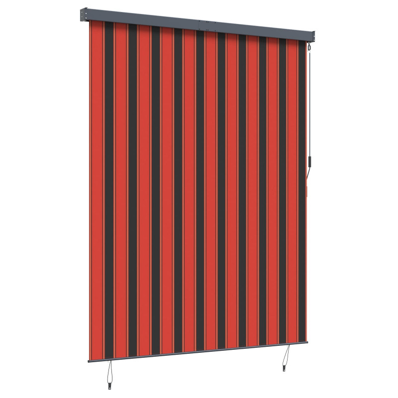 Roleta Pomarańczowy i brązowy 200 x 250 cm Materiał i Aluminium