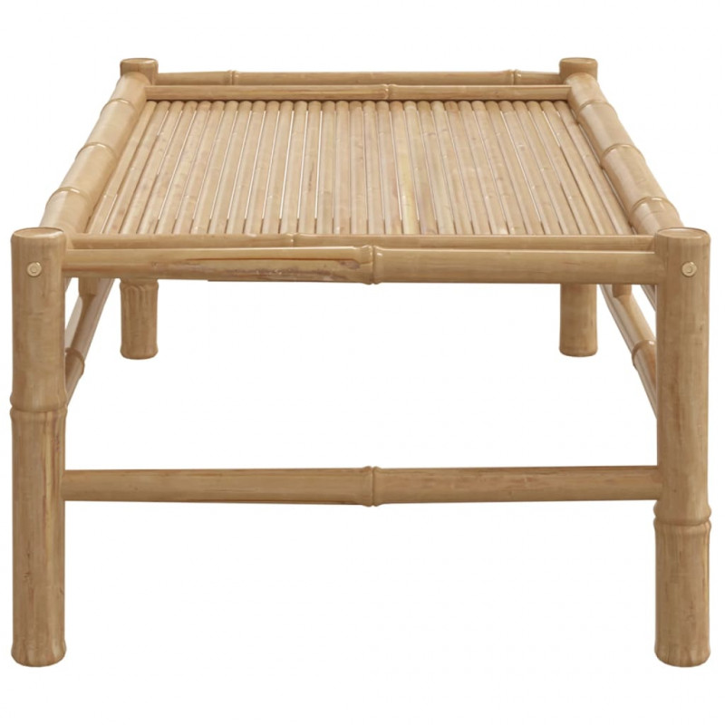 Stolik ogrodowy, 100x55x33 cm, bambusowy