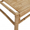Stolik ogrodowy, 100x55x33 cm, bambusowy