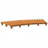 Stopnie do spa, 2 szt., lite drewno akacjowe