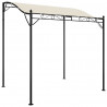 Zadaszenie, kremowe, 2x2,3 m, 180 g/m², tkanina i stal
